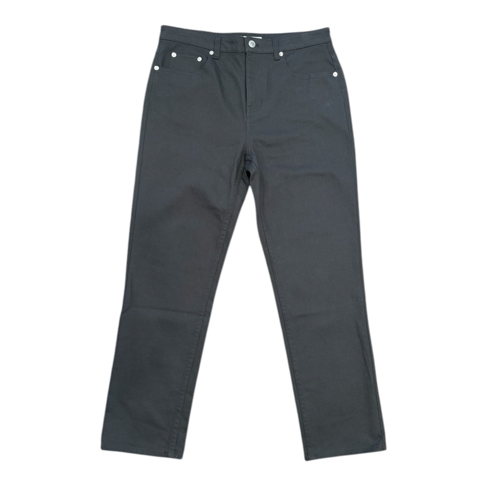 Thakoon Jeans Classic Crop Jean Slate Gray Size 8